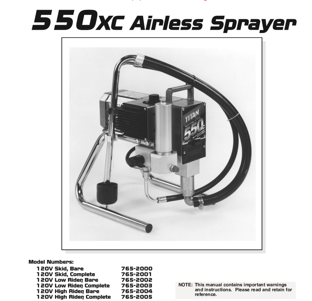 Airless titan 560 deals