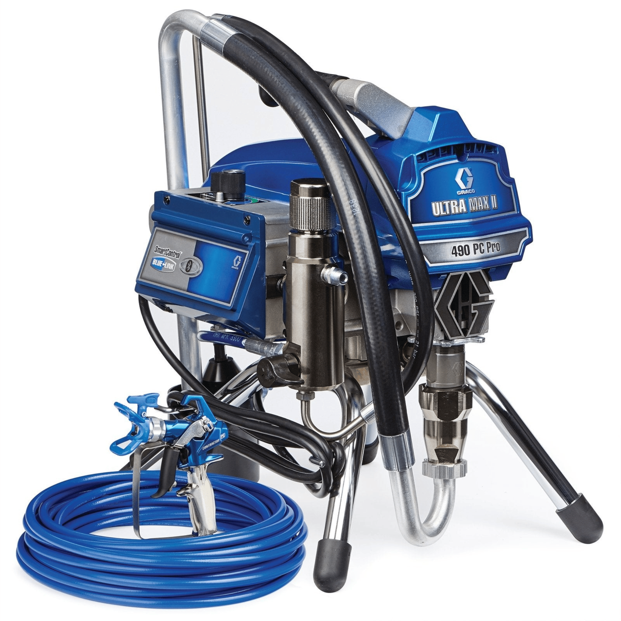 Graco Ultra Max II 490 PC Pro Electric Airless Paint Sprayer Stand