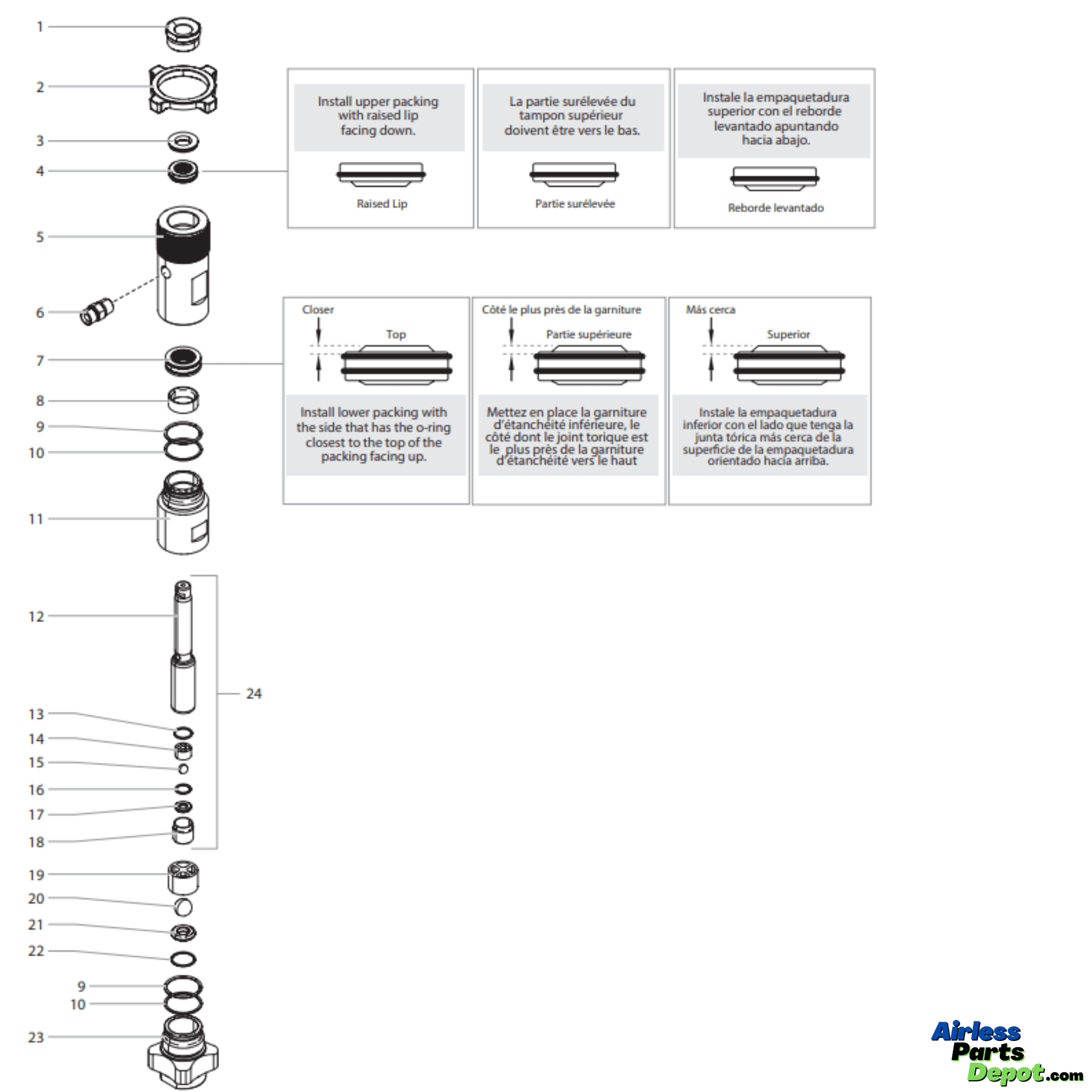 805-236A Fluid Section Assembly Manual