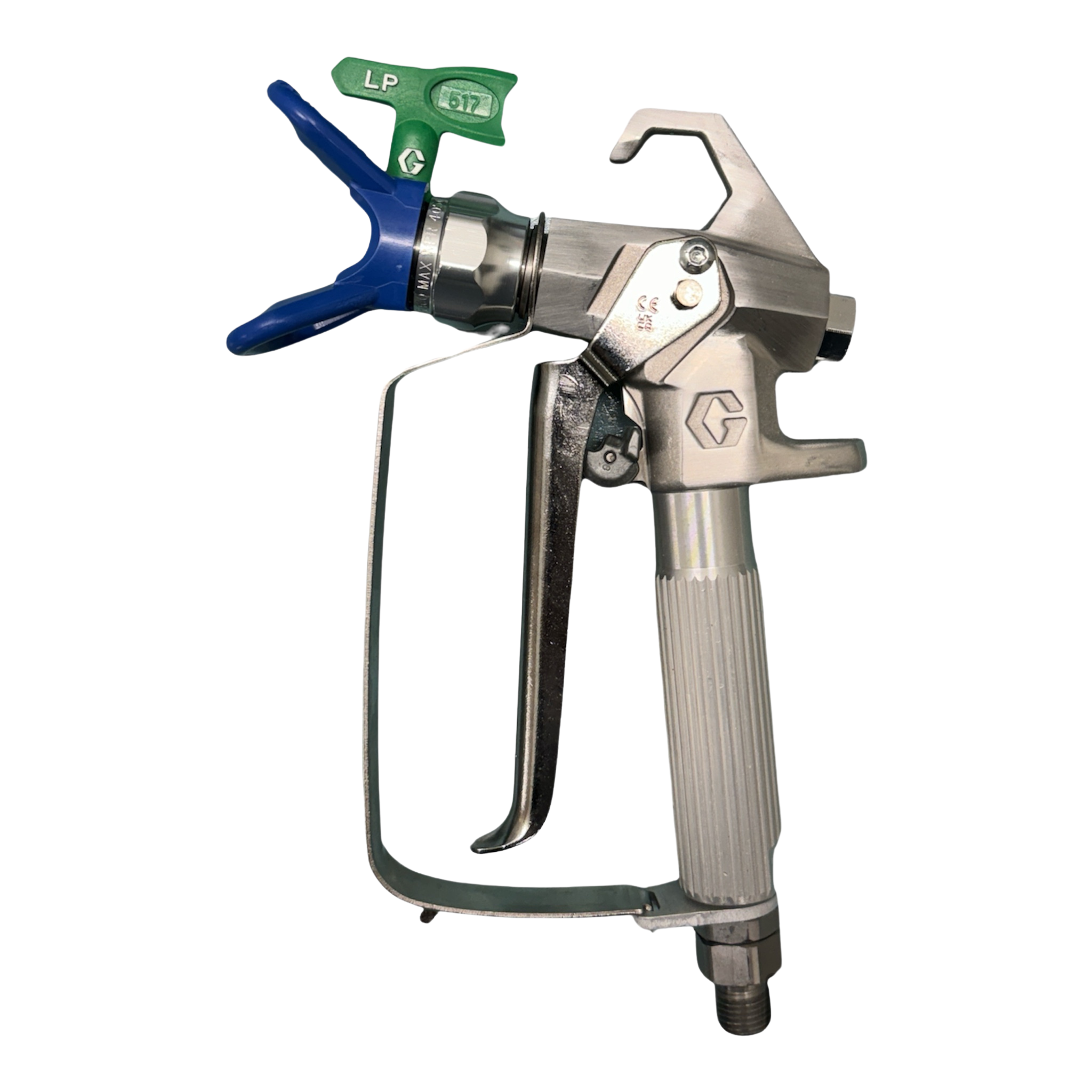 CHOOSE YOUR TIP SIZE Contractor FTx Airless Spray Gun, 4 Finger Trigger