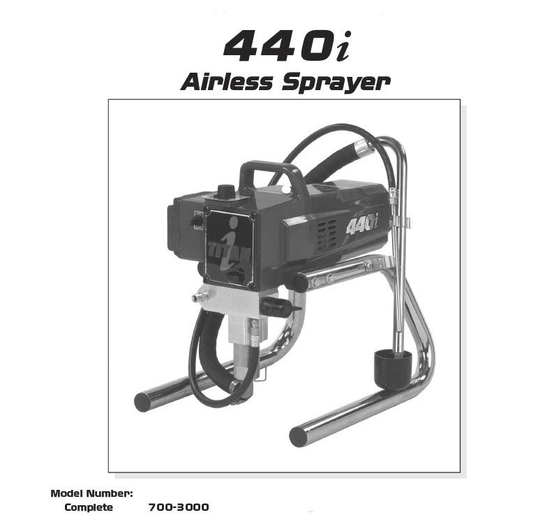 Titan Airless Paint Sprayer 440i