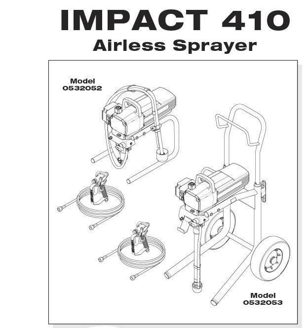 Titan Impact 410 Airless Paint Sprayer