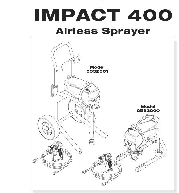 Titan Impact 400 & 340 repair parts