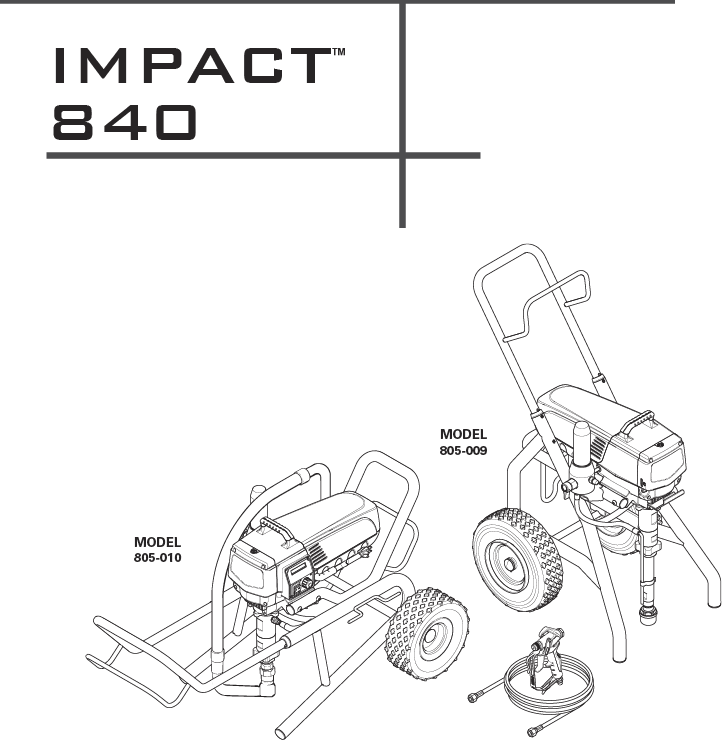 Titan Impact 840 Airless Paint Sprayer