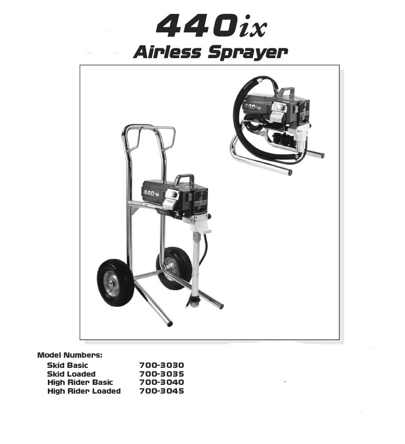 Titan Airless Paint Sprayer 440ix