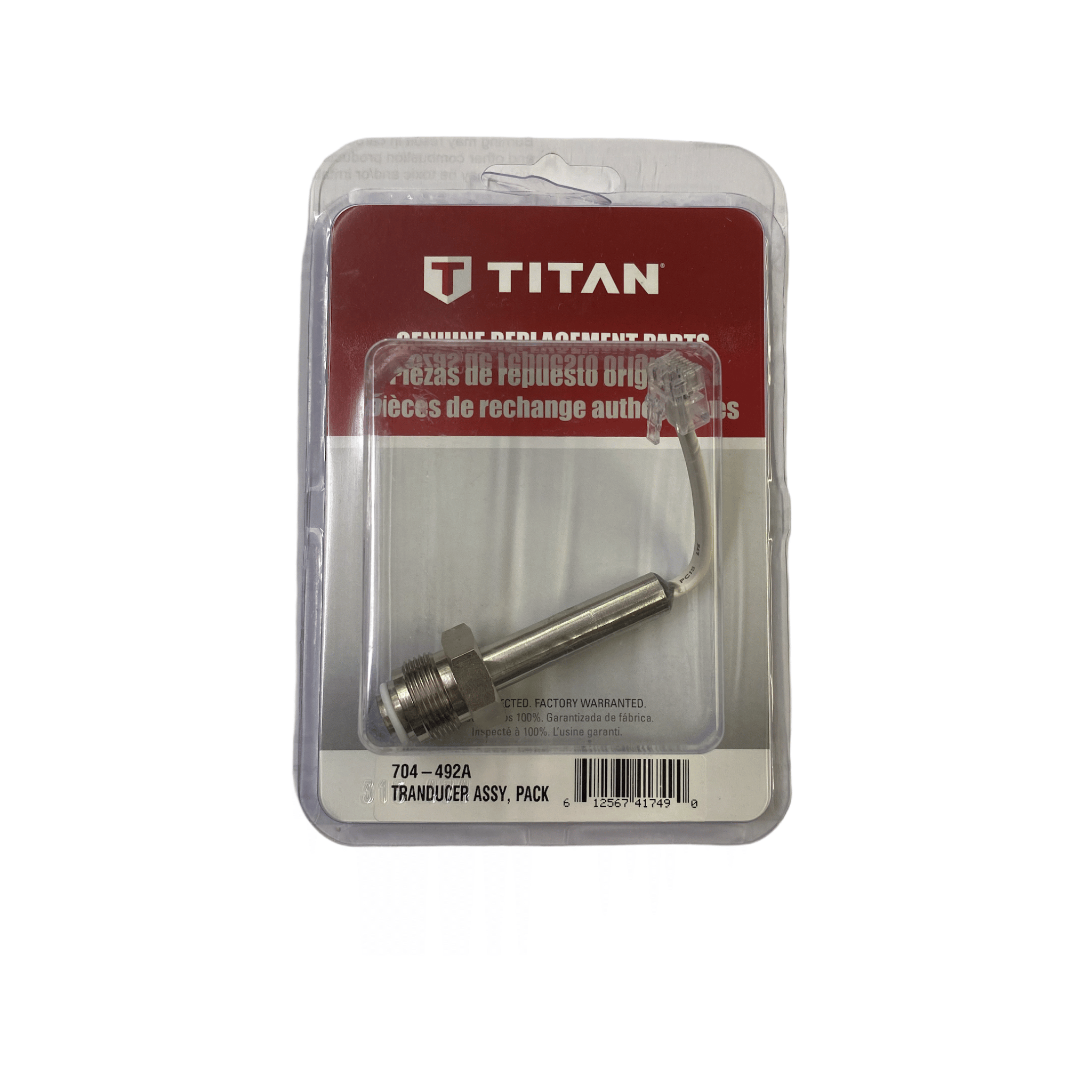 Titan 704-492A Transducer Assembly