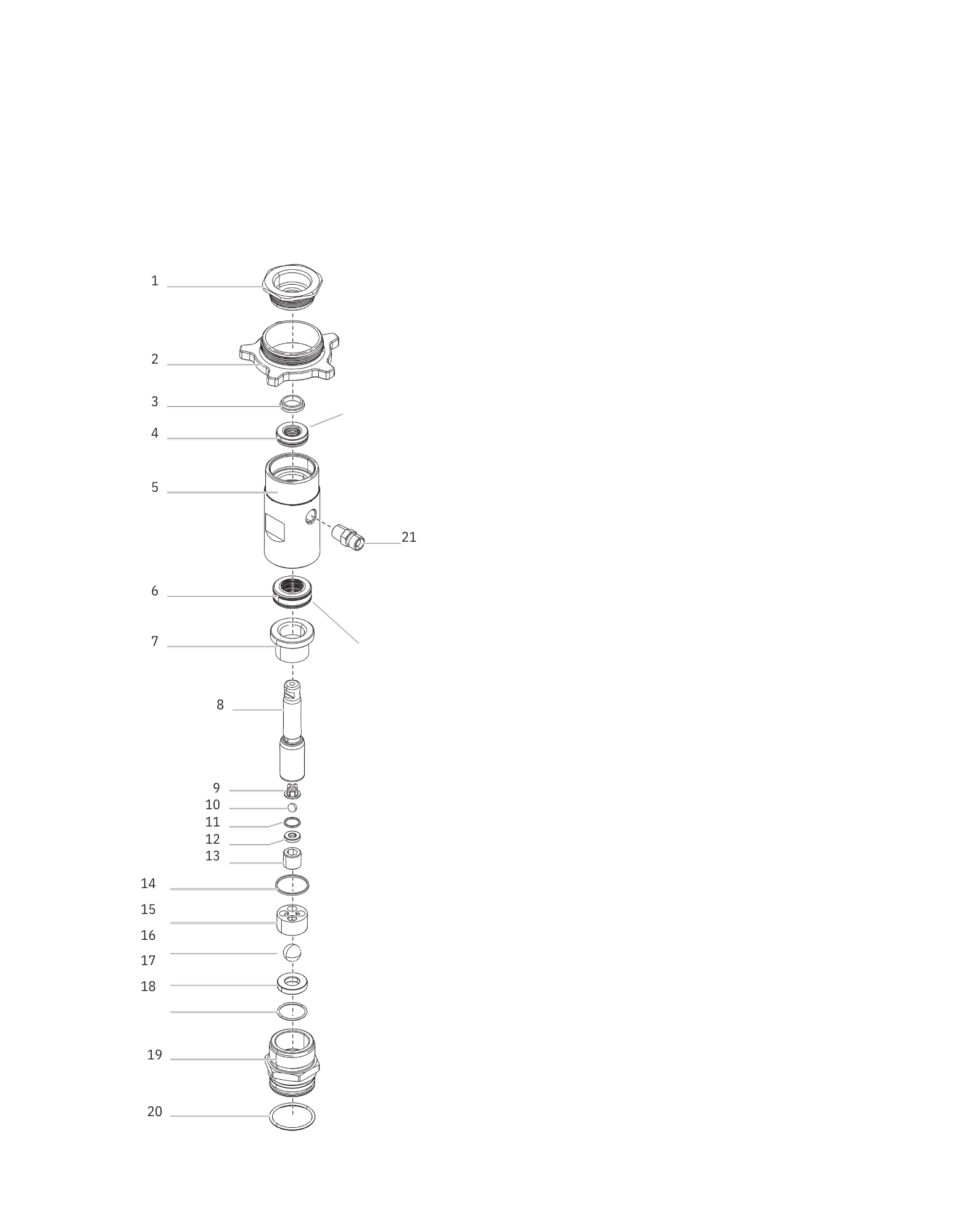 Fluid Section assembly 440 x impact